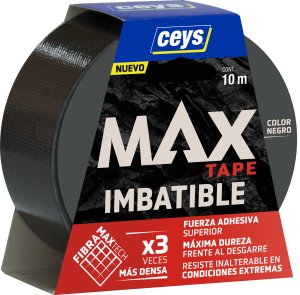 CEYS MAX BLACK TAPE 10Mx48MM