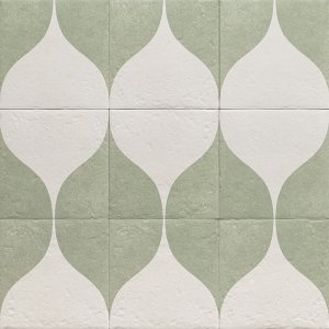 DECOR GREEN TWO C2 20x20
