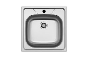 STAINLESS STEEL SINK EC 500 WITHOUT COUNTERTOP