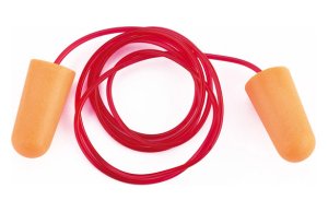 DISPOSABLE EARPLUG WITH CORD SNR 37DB