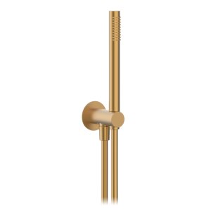 LUX CYLINDRICAL SHOWER SUPPORT KIT + ETERNICE COPPER TUBE HANDLE