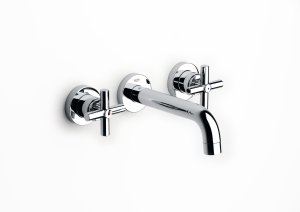 BIMANDO LOFT RECESSED MURAL WASHBASIN CR.