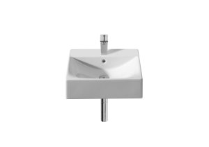 DIVERTA MURAL WASHBASIN 47x44x13.5 BL.