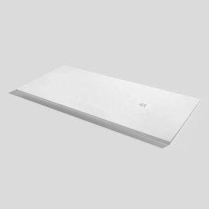 RESIN SHOWER TRAY NUDE WHITE BASE 160x75