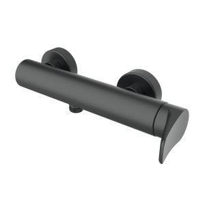 NAVA SINGLE LEVER SHOWER WITH METAL KIT BLACK ETERNICE