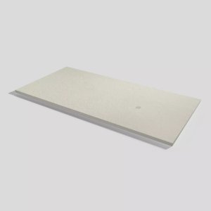 SHOWER TRAY RESIN BASE SLATE BEIGE 195x080