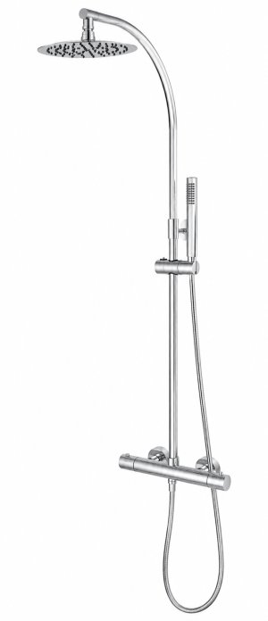 MINIMUM SHOWER SET Ø200mm CHROME
