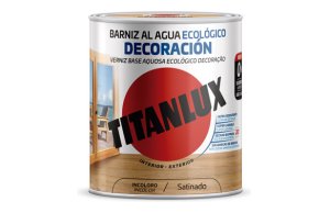 ECO-FRIENDLY WATER-BASED SATIN FINISH DECORATIVE VARNISH 250ML COLORLESS