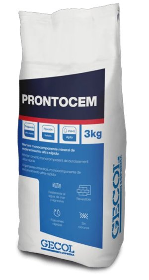 GECOL PRONTOCEM GREY 3kg