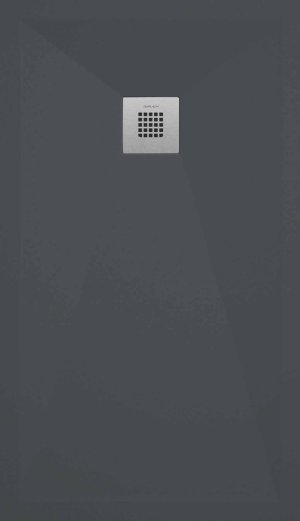STONE PLUS Shower Tray 140x80 Anthracite Smooth