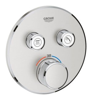 GROHTHERM SMARTCONTROL CONCEALED THERMOSTAT – SUPERSTEEL