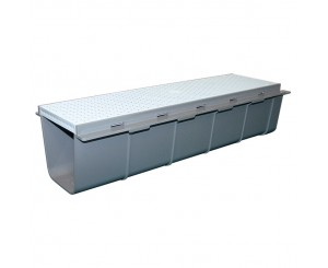 CANAL PVC PISCINA 52x17 RIUVERT