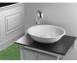 LAVABO CUENCA S/ENCIMERA 450x120 BLANCO