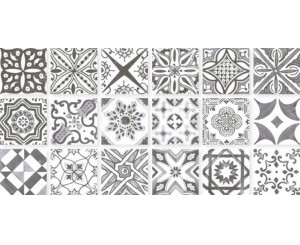 LISBON GREY DECOR MIX 15x15 BRILLO