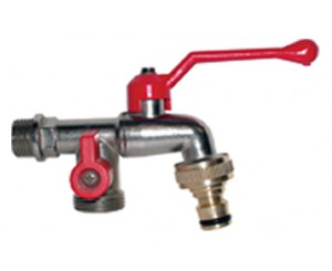 GRIFO CURVO DOBLE ROSCAR G6354 OFERTA