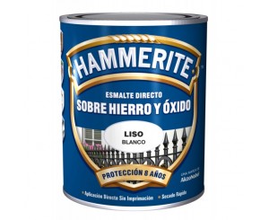 HAMMERITE LISO 250ml. BLANCO