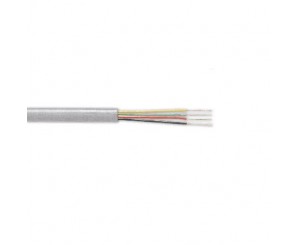 CABLE TELEFONO PLANO 4 HILOS BLANCO