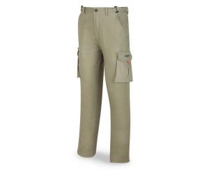 PANTALON ELASTICO 588-PELAST CAQUI 54-56