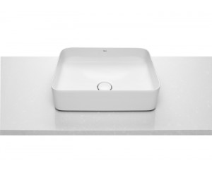 LAVABO INSPIRA SQUARE S/ENCIMERA 500x37x140 BLANCO