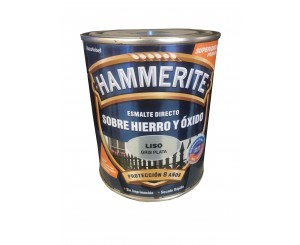 HAMMERITE LISO 250ml. GRIS PLATA