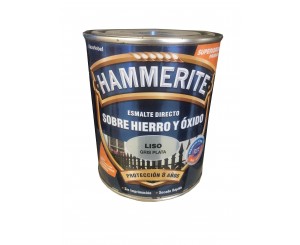 HAMMERITE LISO 750ml. GRIS PLATA