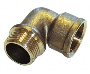 CODO ROSCADO MACHO-HEMBRA 3/4" C6117 METALICO