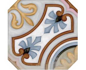 OCTOGONO DIGLAS MULTICOLOR 20x20