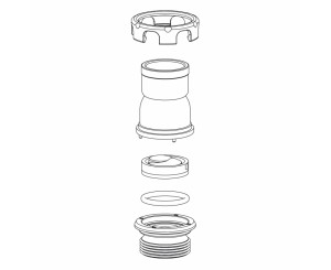 CONJUNTO VALVULA ANTIRRETORNO PARA TRITURADOR CICLON