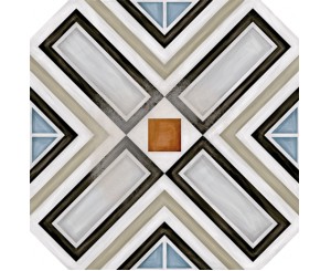 OCTOGONO RITTER MULTICOLOR 20x20