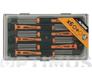DESTORNILLADOR PRECISION IRONS 6 PZAS TX+HE