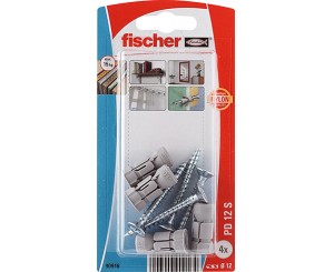 TACO PLADUR + TORNILLO PD 12 SK BLISTER 5K