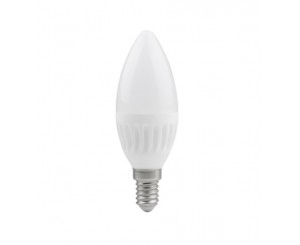 BOMBILLA VELA 10.00W. E-14 LED 6000K