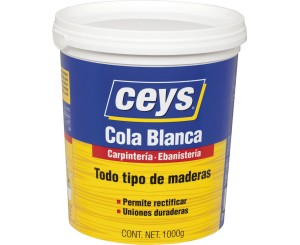 CEYS COLA BLANCA MADERA BOTE 1kg.