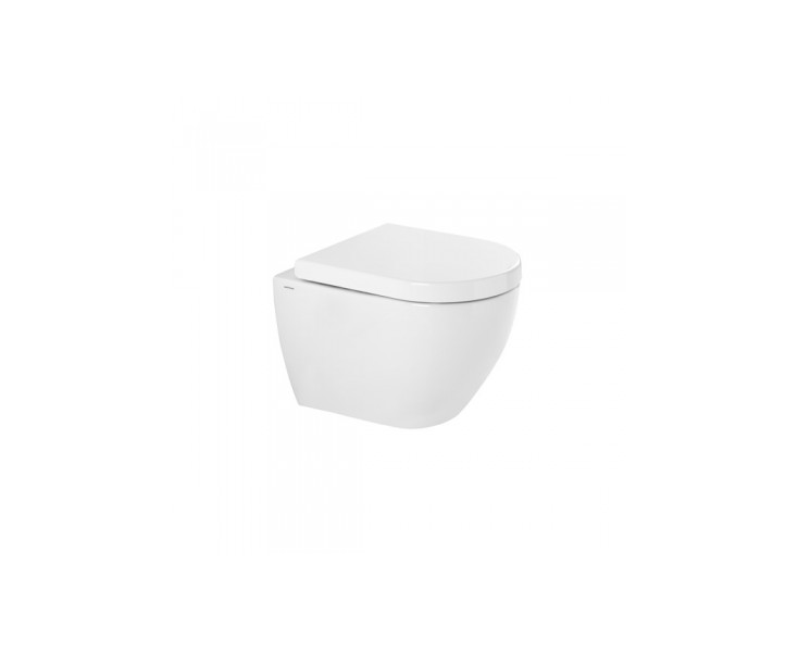 TAZA SANIBOLD SUSPENDIDO 50 FIJACION OCULTA RIMFLUSH BLANCO