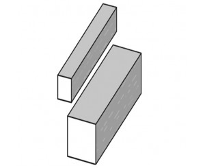 LISTON CEPILLADO PINO MARITIMO 2580x15x60