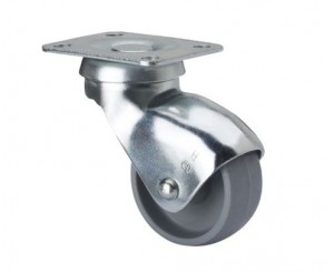 RUEDA GIRATORIA 10HSR30-BP C.PLAST.GRIS