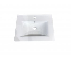 LAVABO KOS CENTRADO 090x46 1SENO BLANCO