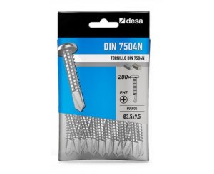 TORNILLO DIN 7504-N 3.5x9.5 BLISTER 200UD