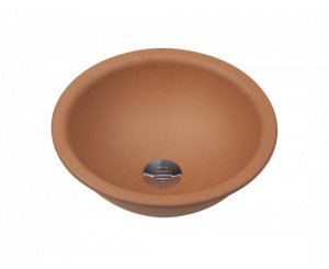 LAVABO GRES NATURAL LISO CORFU 36CM