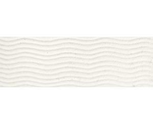 9529 WHITE RELIEVE ELYPSE RECT. 30x90