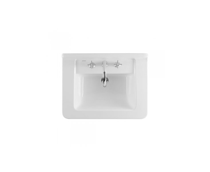 LAVABO VINTAGE 68 3ORIFICIOS BLANCO