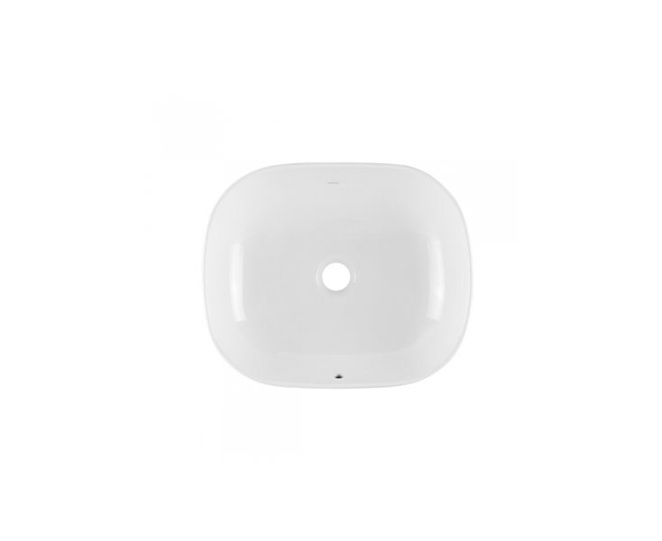 LAVABO SANIBOLD S/ENCIMERA 48x40 S/ORIFICIO BLANCO