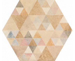 HEXAGONO BENENDEN MULTICOLOR 23x26.6