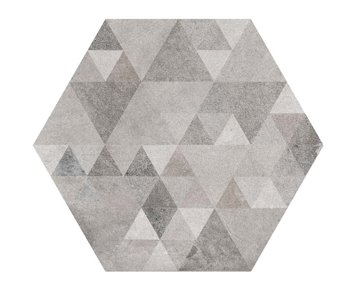 HEXAGONO BENENDEN SOMBRA 23x26.6