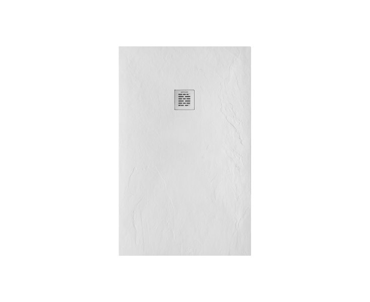 PLATO DUCHA RESINA MARINA 142x80x2.7 BLANCO GRANITO