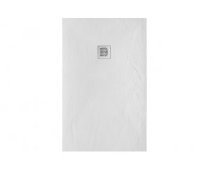 PLATO DUCHA RESINA MARINA 142x80x2.7 BLANCO GRANITO