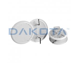REJILLA PVC REDONDA MUELLE D.040/060 ABS