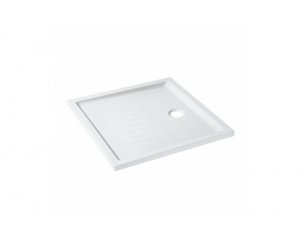 PLATO DUCHA ACRILICO PIANO 080x80x3,5 BLANCO