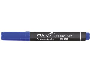 MARCADOR PERMANENTE TIPO BALA PICA CLASSIC AZUL