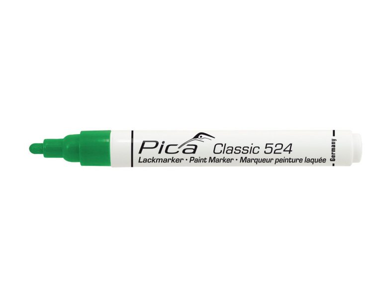 MARCADOR DE PINTURA PERMANENTE PICA CLASSIC VERDE